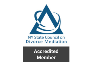 NY State Council on Divorce Mediation / Accredited Member - Badge